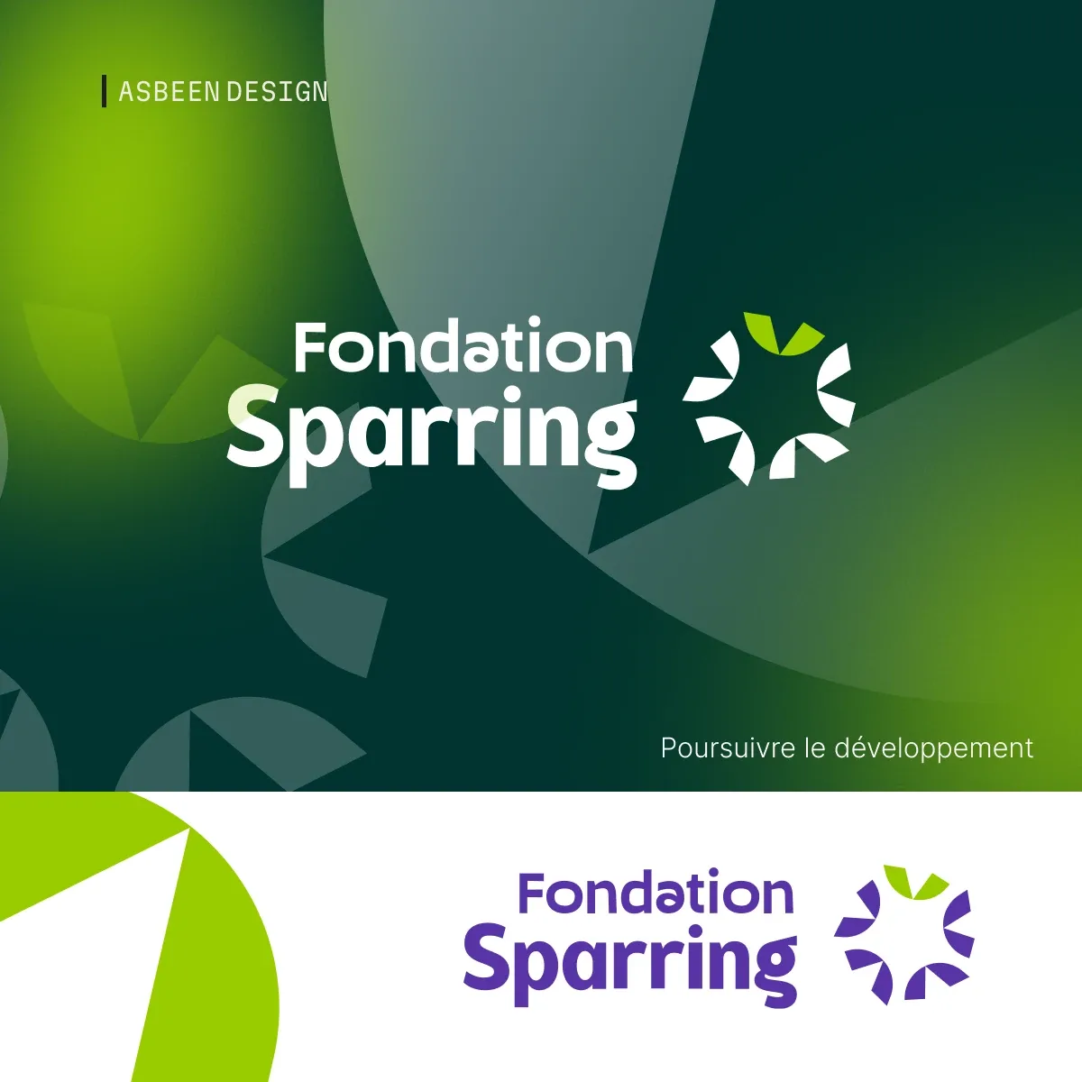 Présentation de l’identité visuelle Fondation Sparring